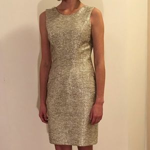 Christian Siriano Metallic Dress